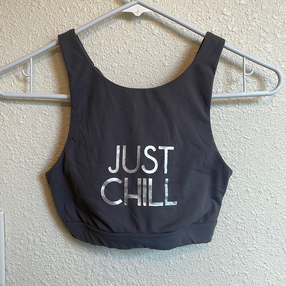Aerie high neck sports bra/crop top